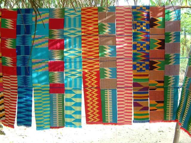 Kente cloth of Ghana