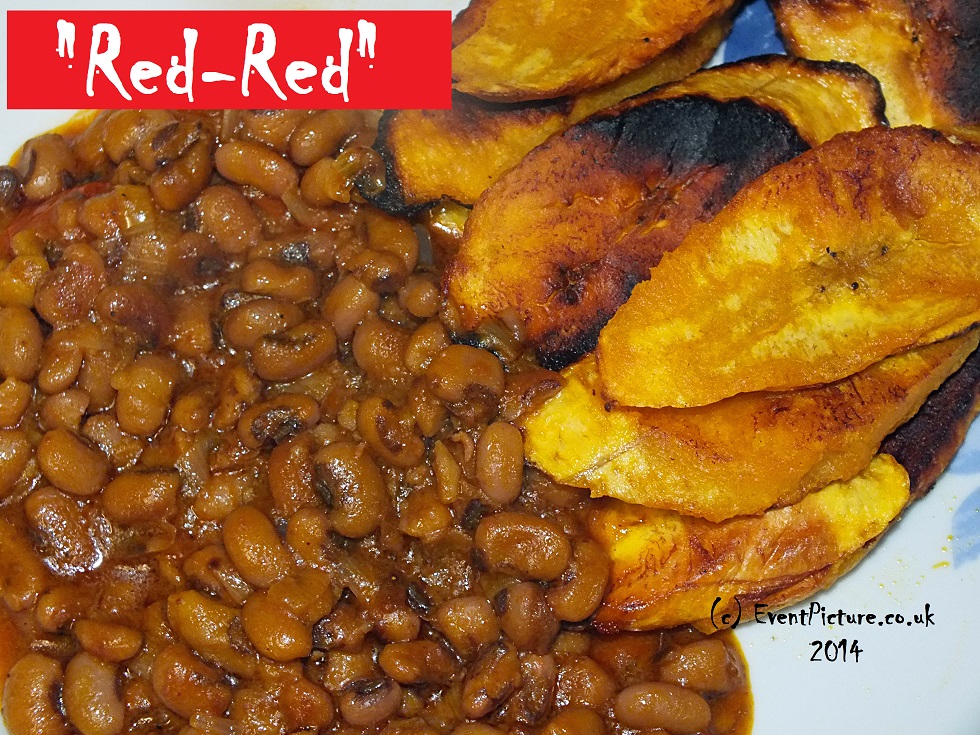 Red Red, RedRed, Plantain and Beans, Ghana Food and drink, Ghana Food, Whta eat people in Africa, Ghana
