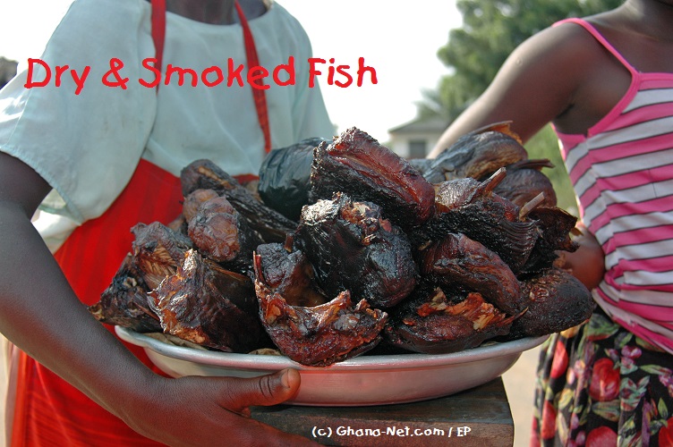 Dry and Smoked Fish, Ghana Food, Food and Drink in Ghana, Fish, Smoked, African Food