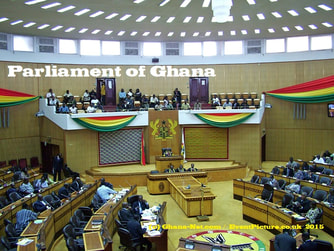 Parliament of Ghana, inside, Government of Ghana